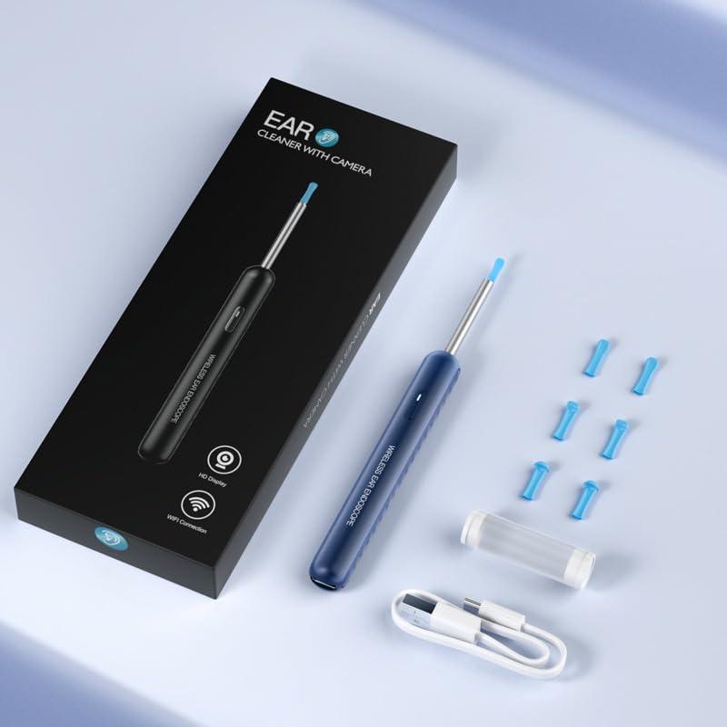 AUSEK AUSEK Advanced Ear Cleaning Kit with LED Light, Soft Tips, and Multiple Modes for Efficient Ear Wax Removal and Ear Health, Suitable for Adults and Babies