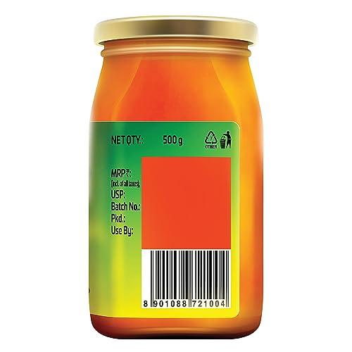 Saffola Saffola Honey Gold, 100% Pure Honey, Made with Kashmir Honey, 500g