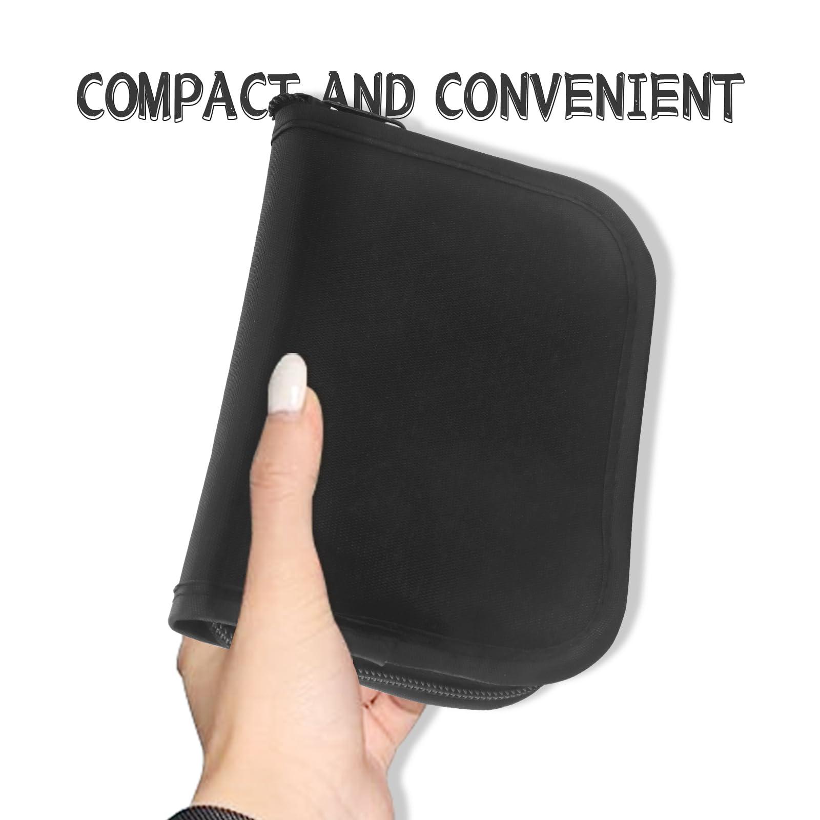 Hooshion Diabetic Supplies Diabetic Organizer Travel Case Diabetes Test Kit Blood Glucose Meter Storage Box Diabetic Supplies Carrying Bag