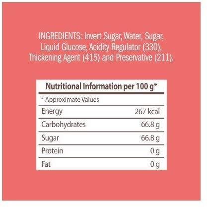 HERSHEY'S HERSHEY'S Strawberry Flavored Syrup, 200 g Bottle (Pack of 10)