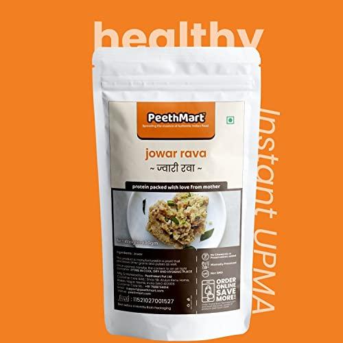 PeethMart PeethMart Sorghum Millet (Jowar) - Rava/Sooji (Pack of 3)