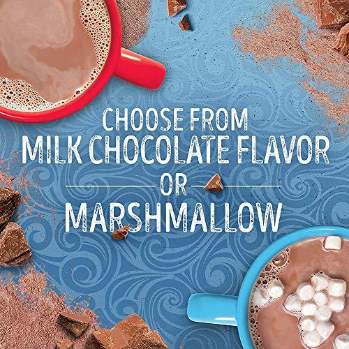 Swiss Miss Swiss Miss Variety Pack Milk Chocolate, Marshmallow Hot Cocoa Mix (33% Larger Mug), 313 g