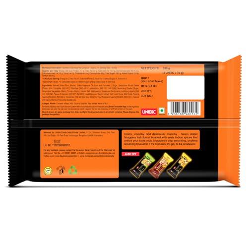 UNIBIC FOODS UNIBIC FOODS Snappers Potato Crackers - Indi Spice- 300gm