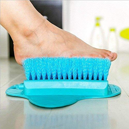 Wrixty Wrixty Foot Scrub Brush Exfoliating Foot Scrubber For Shower Spa For Adults Foot Massage Brush Remove Feet of Dead Skin Brush For Cleaning (Multicolor)