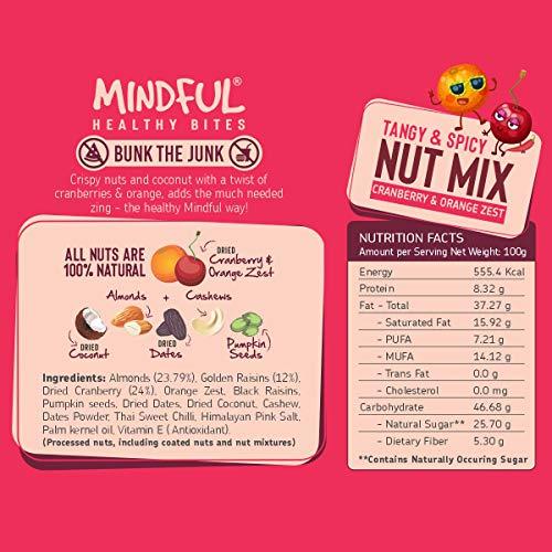 Eat Anytime Eat Anytime Mindful Healthy Trail Mix Combo of Cranberry & Orange Zest, Fig & Raisin | No Added Sugar & No Preseervatives | Antioxident | Healthy Sanck For Breakfast & Dieat - 200gm(Combo of 2)
