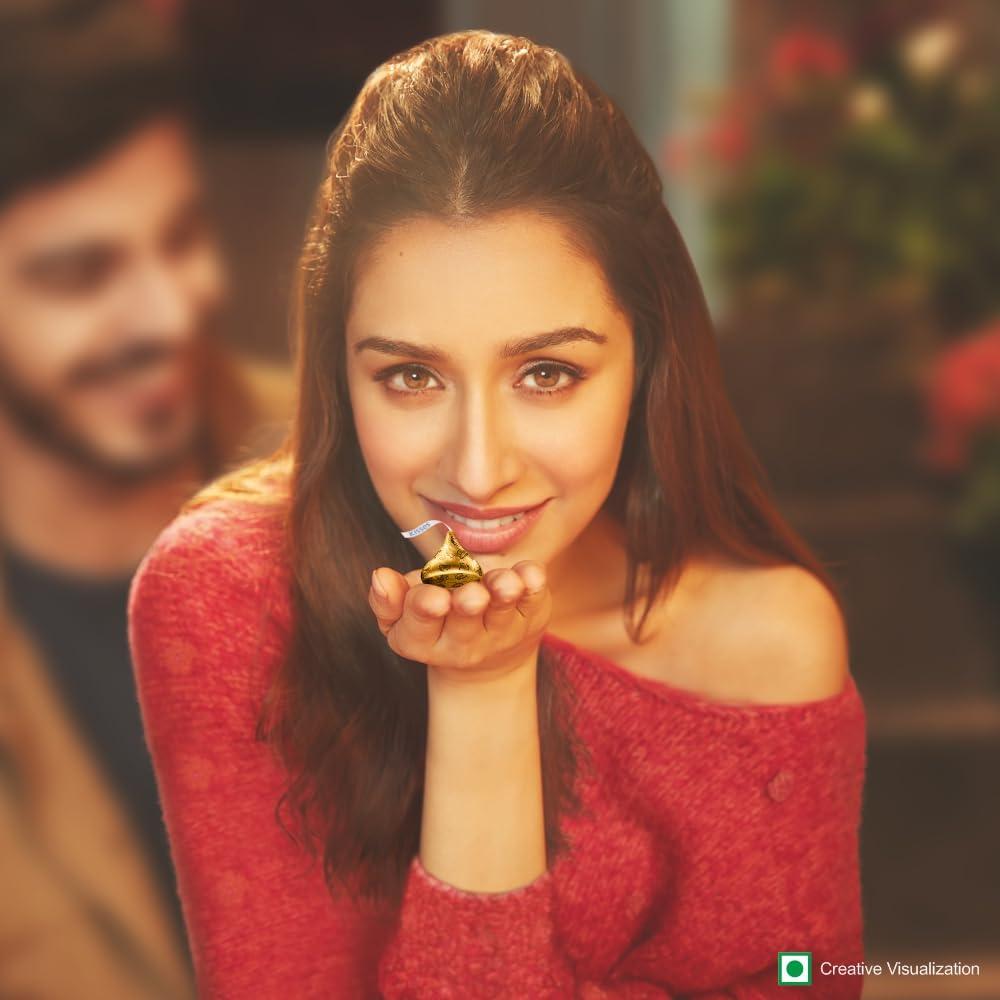 Hershey's Kisses Hershey\'s Kisses Almond Pouch, 12 X 100 grams