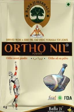 Greenstone Greenstone Ortho nil Powder Ayurvedic Baba ji Herbals Ortho nil Powder for Leg Muscle Joint Pain Arthritis Relief(pack of 56)