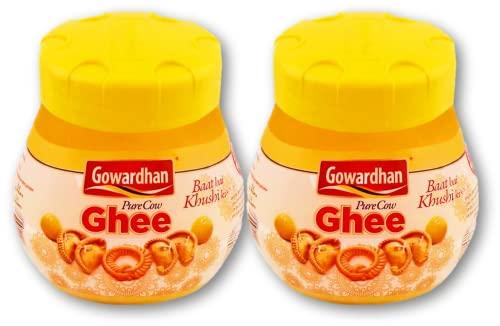 Generic Gowardhan Pure Cow Ghee 500ml Jar (Pack Of 2) Unique