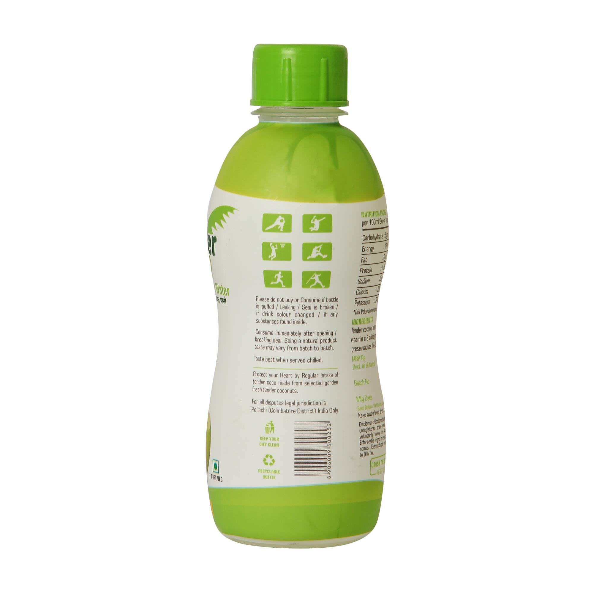 Tender Tender Coco 100% Natural Tender Coconut Water, 250ml (Pack of 12)