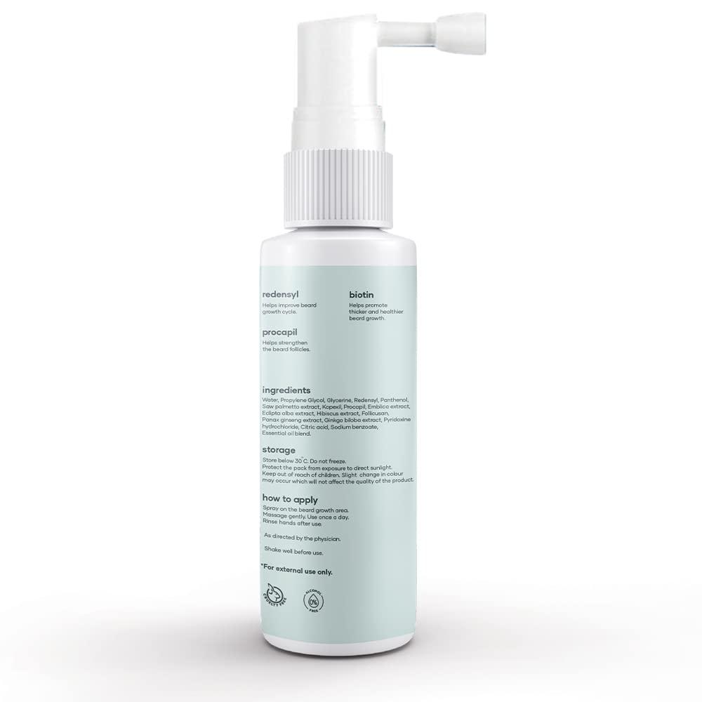 Generic Mars by GHC Beard Vitalizer, 60 ml | Daily use beard serum for men | Redensyl & Procapil | Softens and Smoothes Rough Beard |Gives Beard Shine & Nourishes Beard