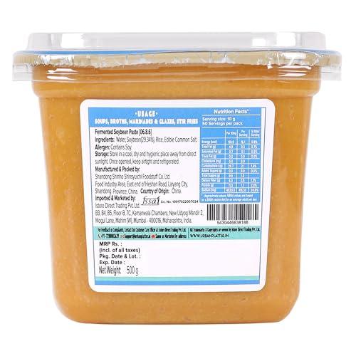 urban platter Urban Platter Shiro Miso, 500g (Light Miso Paste | Soy Based | Japanese Staple)