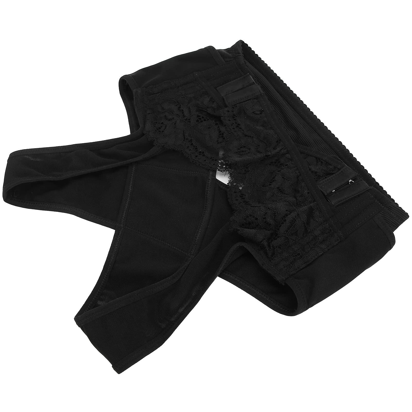 POMK Bra Support Vest, Chest Brace Up Elegant Lightweight and Breathable for Women for Supporting Vest(XL)