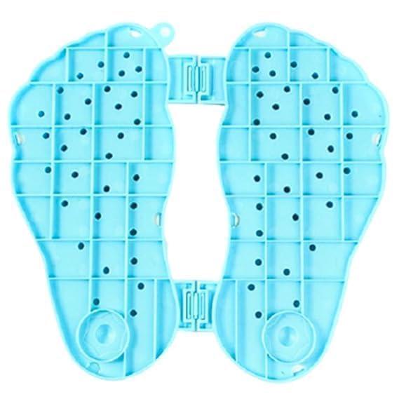 Gyanadh Gyanadh Acupressure Massager Foot Pad Mat Relaxation Reflexology Fatigue Pain Relieve Folding Spa Pressure Points Men Women Health Care Tool Leg Therapy [29x32x3 CM]