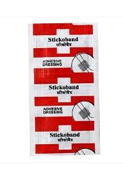 STICKWELL INDUSTRIES 100 Piece Round Shape Spot Band-Aid First Aid Adhesive Bandage Stickoband bandaid (25mm diameter)