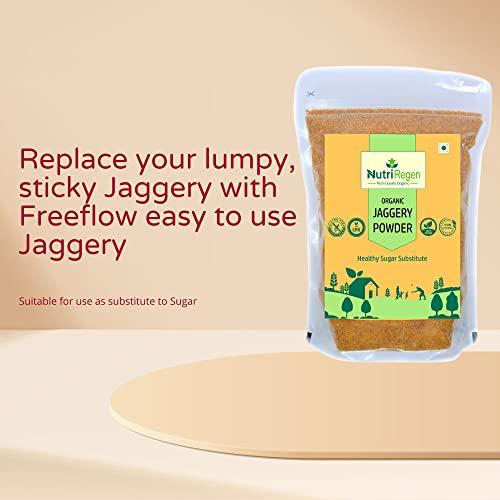 NutriRegen NutriRegen Organic Jaggery Powder - 500g | Natural and Unrefined
