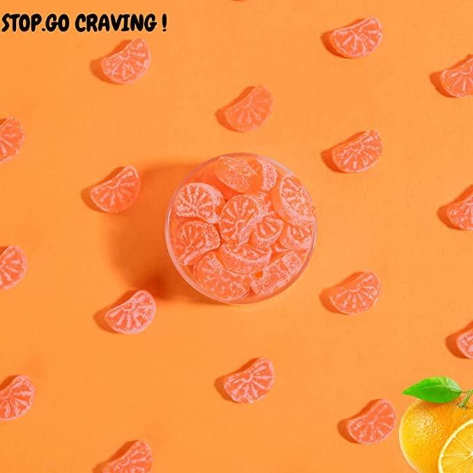 ORGANIC PURIFY Organic Purify Orange Candy | Narangee Candy | Narangee Toffee | SantraToffee | Vegetarian | Orange Flavoured Toffee (Pack of 400gm) Jar Pack