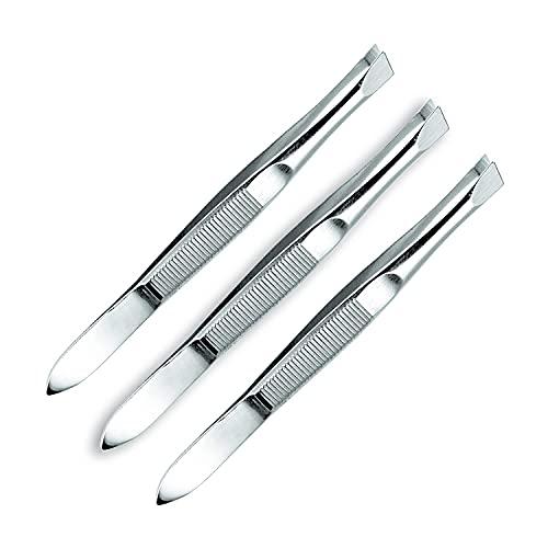 Generic 3Pcs Eyebrow Razors -Eyebrow Razor and Face Razor for Women,Multipurpose Exfoliating Tool, Face Razor and Eyebrow Shaper for Women or Man With 2Pcs Tweezer