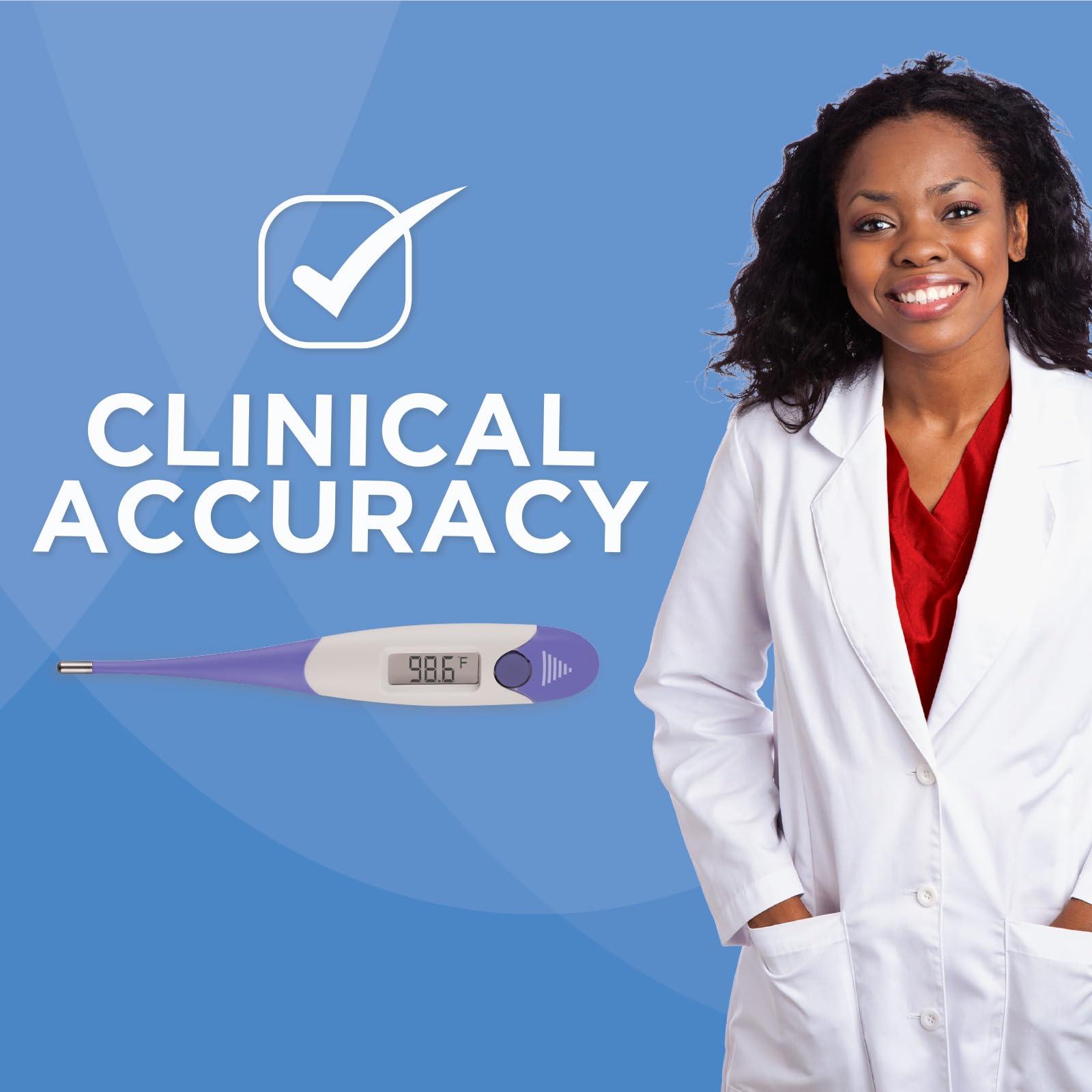 Veridian Healthcare Veridian 08-359 9-second Flex Tip Digital Thermometer