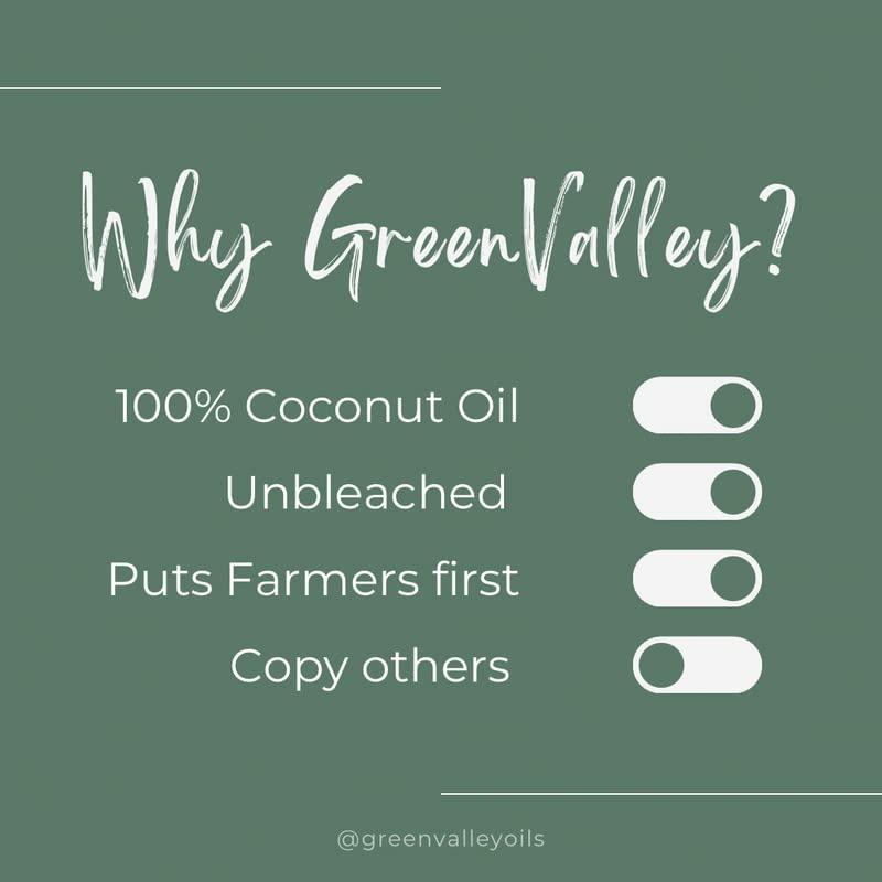 Green Valley Green Valley Virgin Coconut Oil 100% Pure, Natural And Cold Pressed (200ml Glass jar)