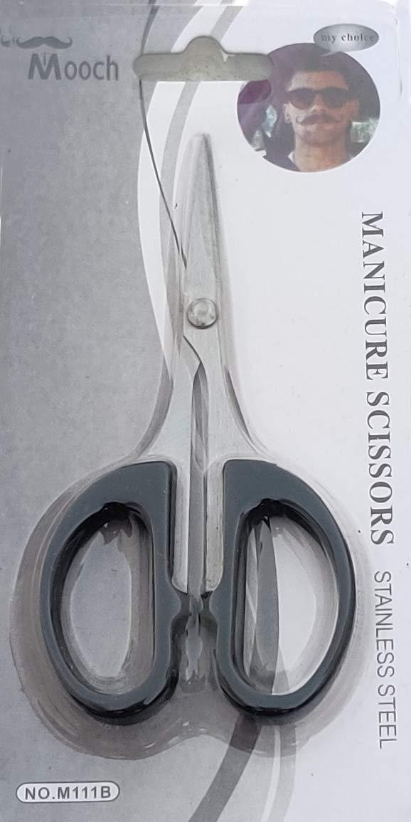 Mooch Mooch Scissors for Moustache Trimming & Beard Trimming (Easy Handle, Stainelss Steel) (2)
