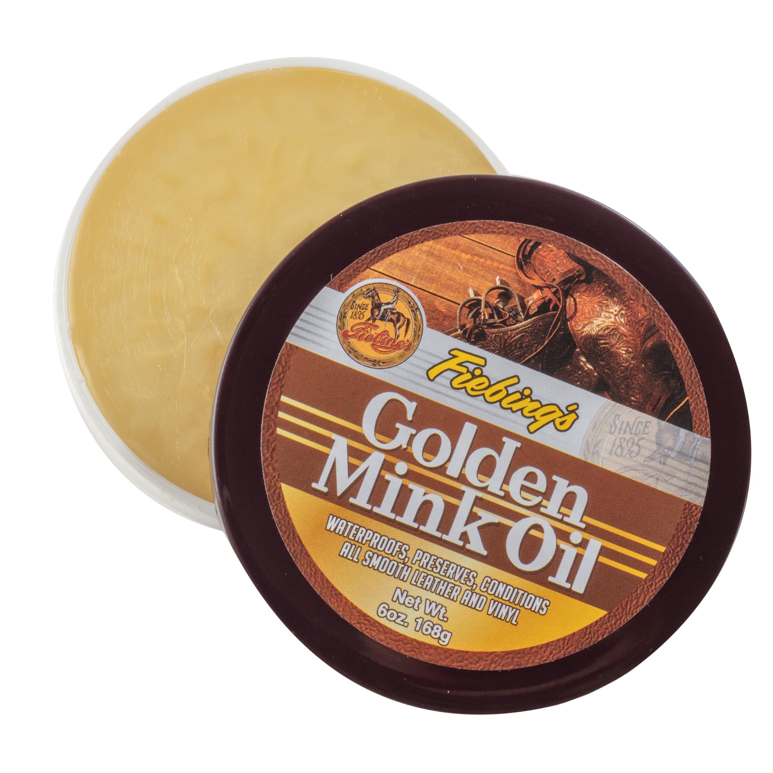 Fiebing\'s Fiebing\'s Golden Mink Oil Leather Preserver 6 oz.