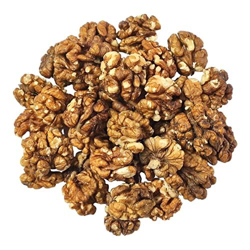 DRY FRUIT HUB Dry Fruit Hub Kashmiri Walnut Kernels 500gm Light Amber, Akhrot Walnut, Walnut Without Shell, Walnuts Kernels Premium, Kashmiri Walnut Without Shell, Akhrot Giri Unwashed Natural Colour