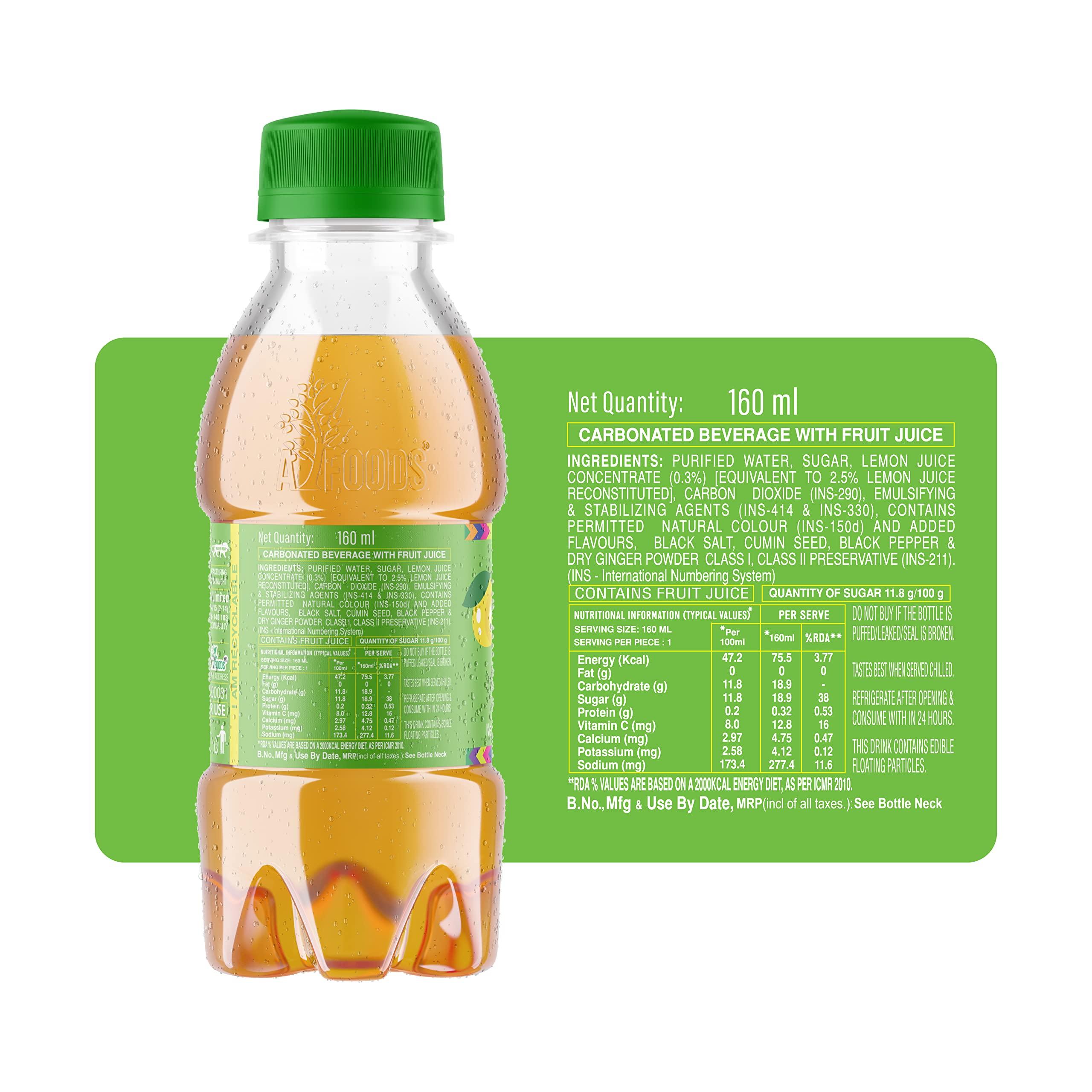 LAHORI ZEERA LAHORI ZEERA : 160mL | Pack Of 24 Bottles | Desi Hi Changa