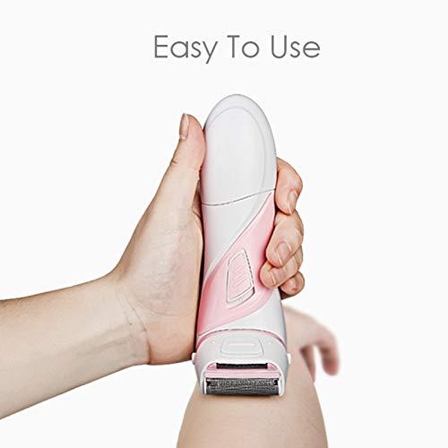 Andoer Electric Razor Hair Remover for Women Body Hair Removal Bikini Trimmer Body Hair Shaver for Arms Legs & Underarms