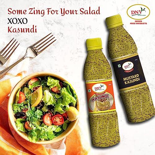 DNV DNV Bengali Combo of Mustard Kasundi Sauce 350gm & Kul Pickle 200gm