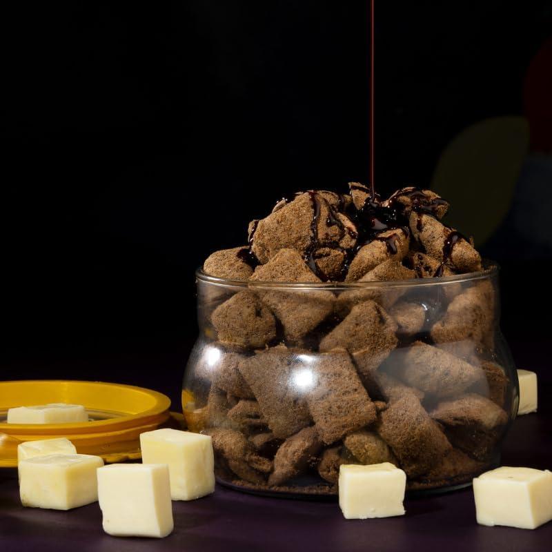 malva\'s FOOD Malvas Food Choco Bytes 200 gm Chocos Fills 200g, Chocolaty, Anytime Snack, Choco Pockets | Classic Chocolate Filled Wafers | 100% Eggless