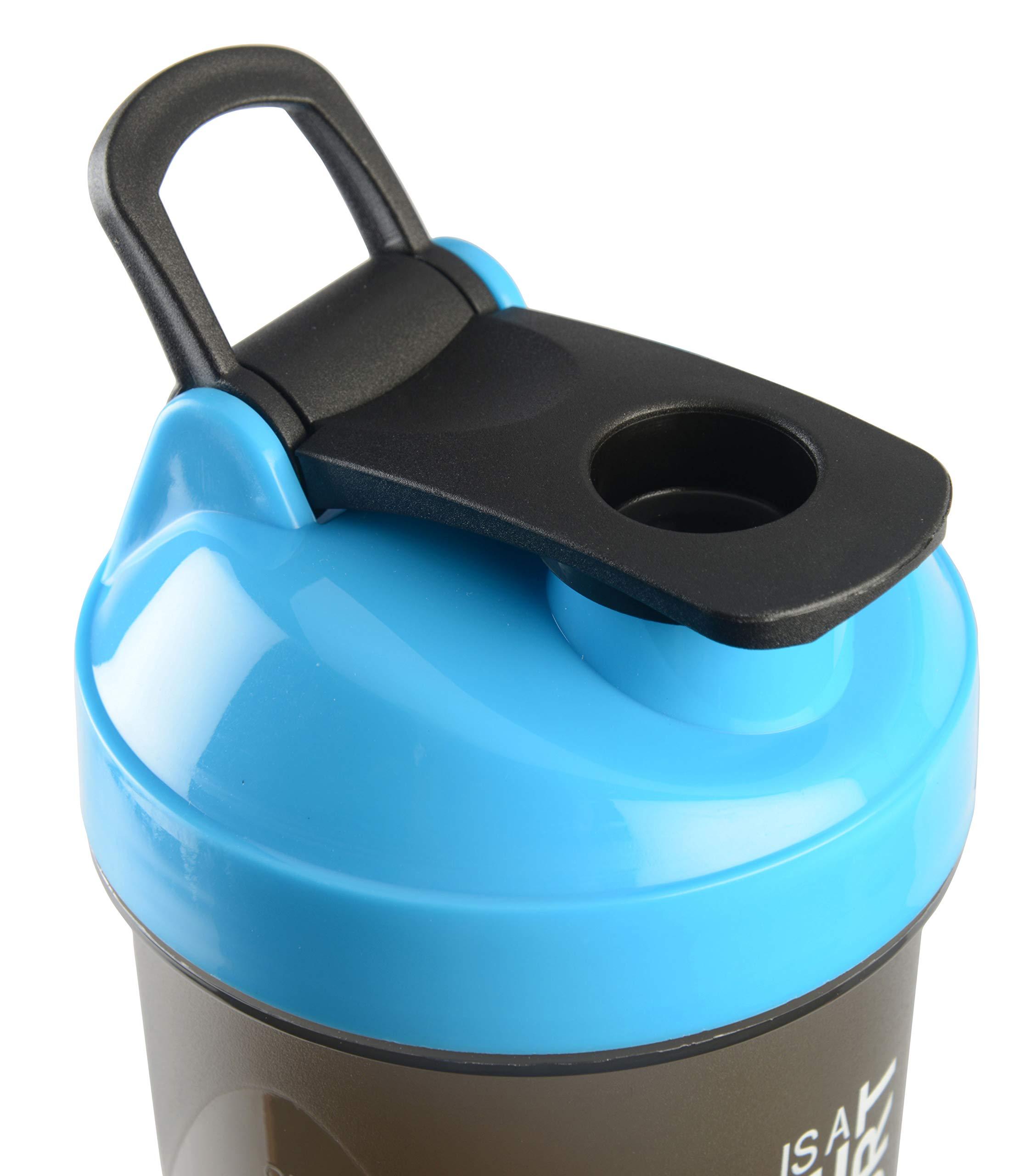 HAANS HAANS Fuel Sports Protein Shaker Bottle 500 ML, Blue