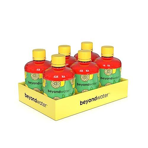 BEYOND WATER Beyond Water Lemon Iced Tea Low-Calorie Ready To Drink Real Brewed Tea with Low sugar 250 ml (Pack of 6)
