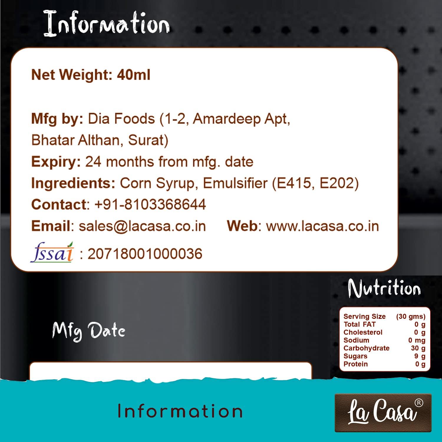 La Casa La Casa Metallic Gel Food Color - SILVER | Concentrated, Vegan & Gluten Free | For Icing, Fondant, Slime & Baking | 40ml |