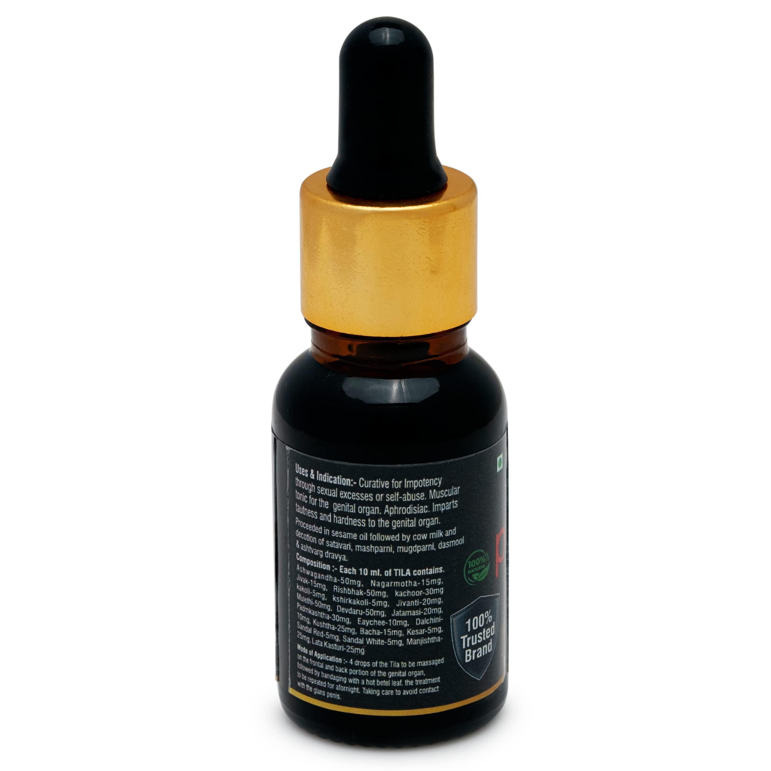 Lake Ayurveda Lake Ayurveda Tila Oil - Boosts Performance | Increases Stamina and Endurance