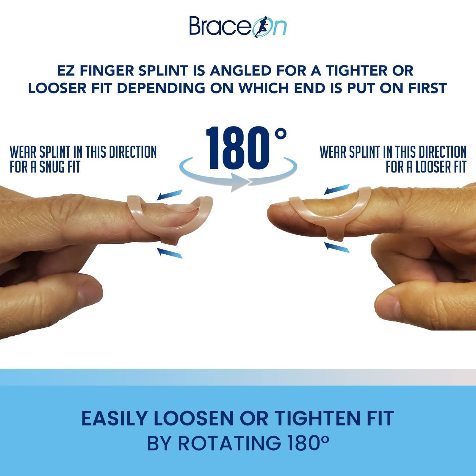 Brace On EZ Finger Splint Trio 3 Pack (13,14,15)