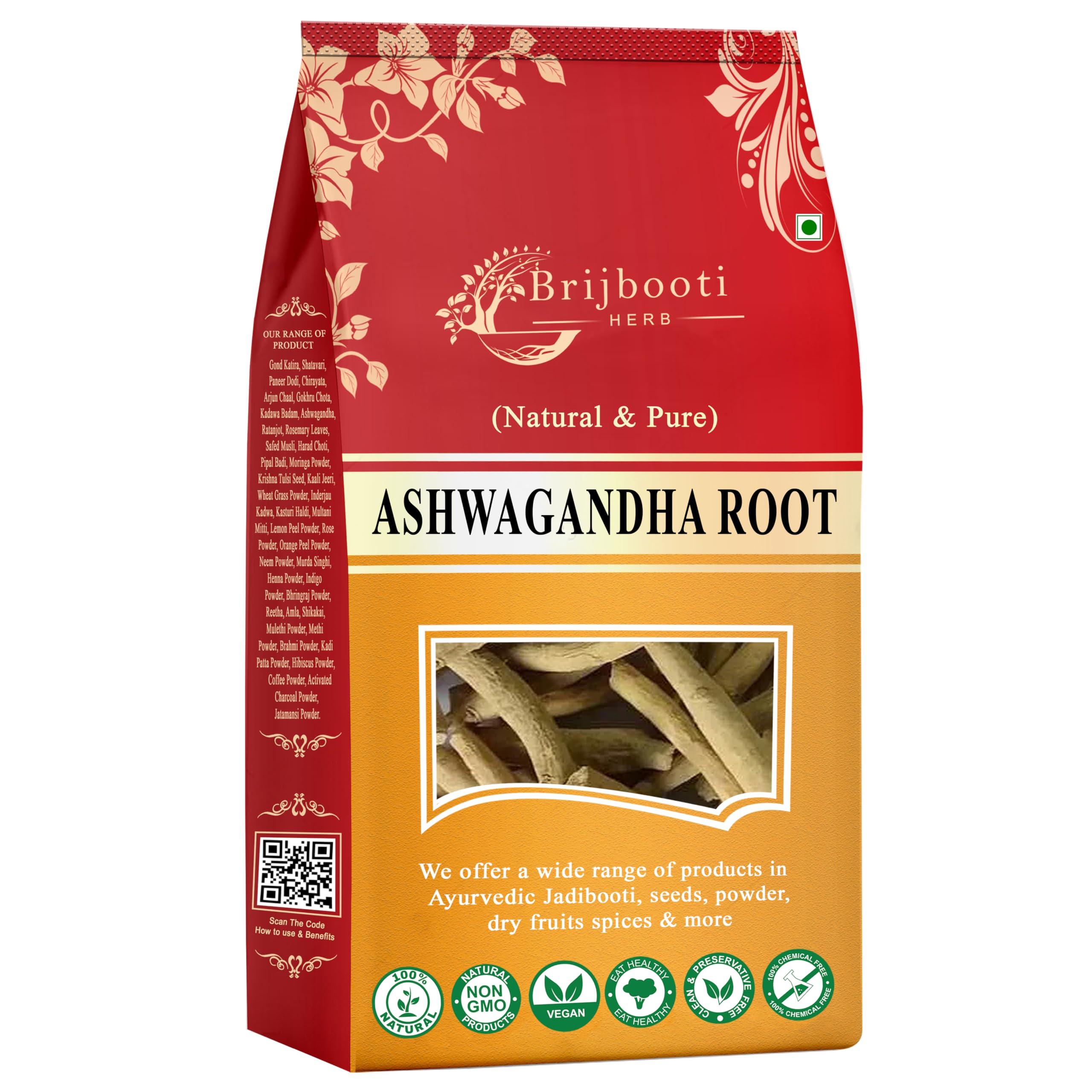 BIRJU MAHAVIR BIRJU MAHAVIR Ashwagandha Withania Somnifera Root, Natural, 200 g