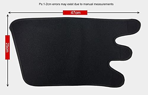 FAVIO FAVIO Adjustable Calf Shin Brace Splint Support for Pain Relief from Calf Injury, Shin Splints Treatment, Sprains, Running, Sports, Recovery Calf Sleeve for Men and Women Pain Relief (Black)