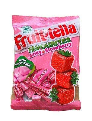 Fruit-tella Fruit-tella Favourites Juicy Strawberry Candy Single Bag