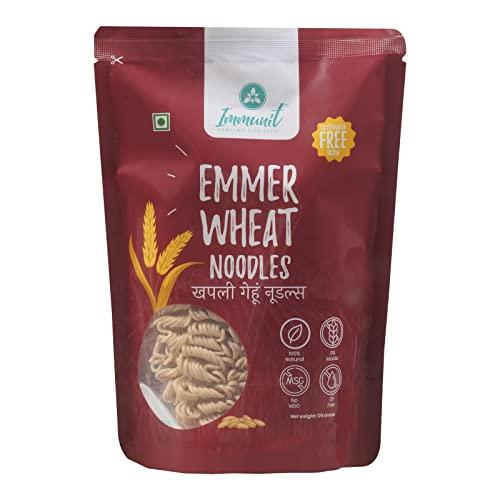 Immunit Immunit No Maida Assorted Millet Noodles, Pack of 9 (Ragi, Jowar, Little, Foxtail, Barnyard, Browntop, Kodo, Bajra, Emmer Wheat) | Vegan, Not Fried, No MSG, No Preservatives