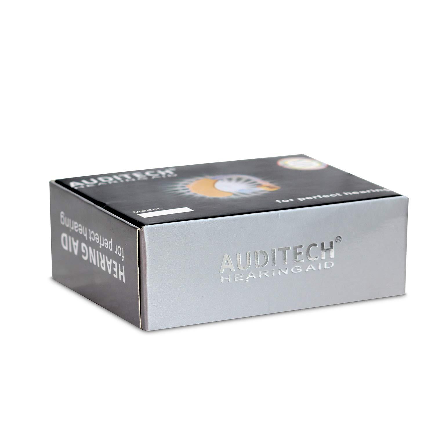 AUDITECH&reg AUDITECH  E Sound Enhancement \'Silver\' Behind The Ear Hearing Aid (Beige)