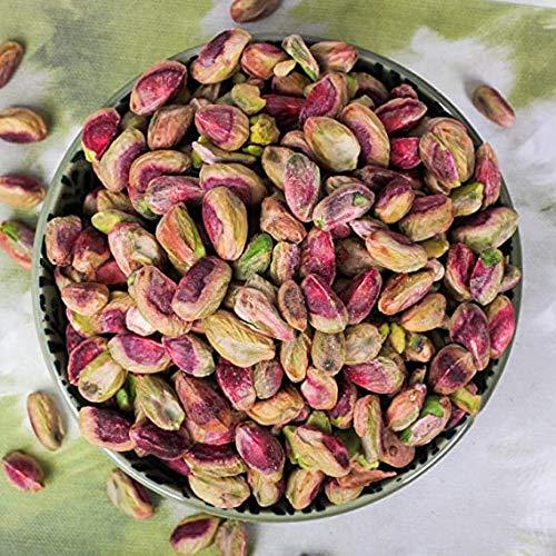 Go Vegan Go Vegan Pista Without Shell - 250g | Grade - Jambo Size, Pistachios Kernels Dry Fruits [Jar Pack]