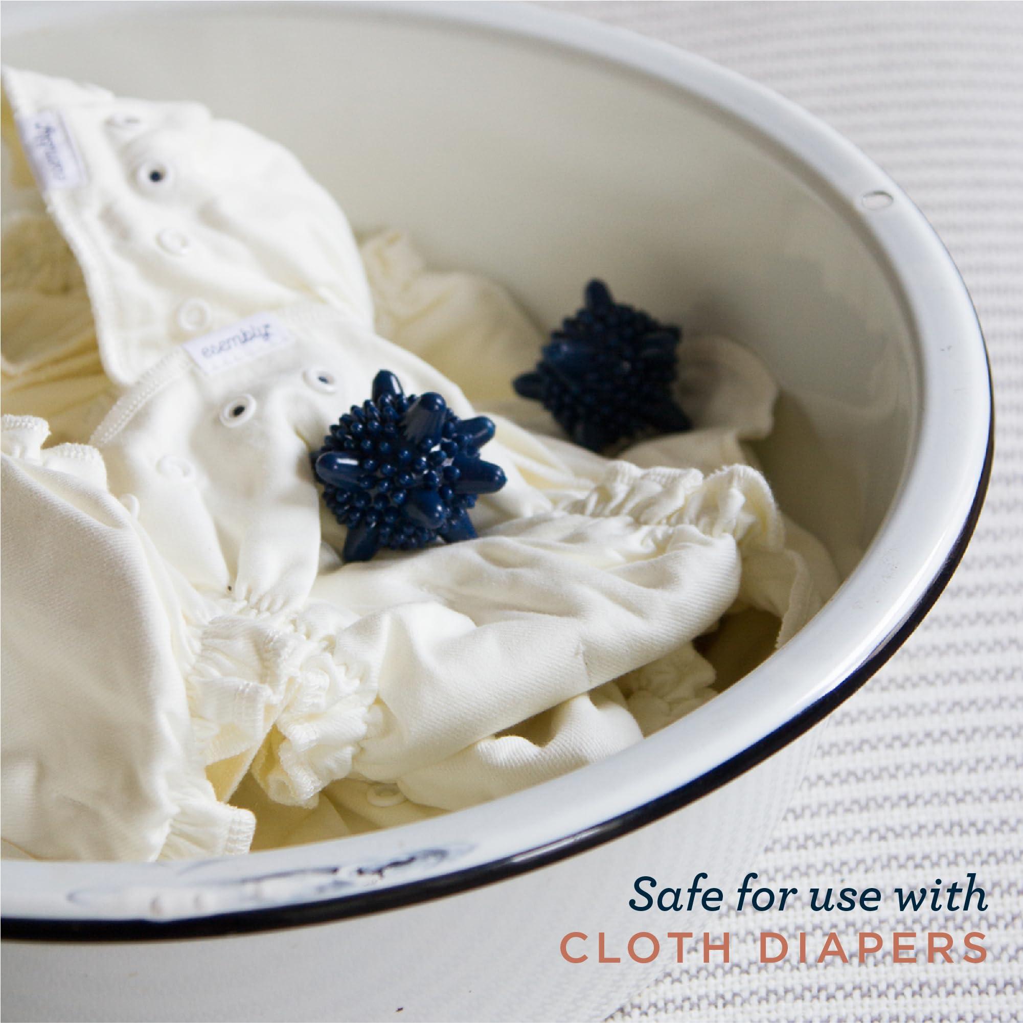 Esembly Esembly Agitators, Washer Dryer Balls for Cleaner Softer Laundry, Reusable Eco-Friendly Silicone Laundry Dryer Balls, 4 Pack