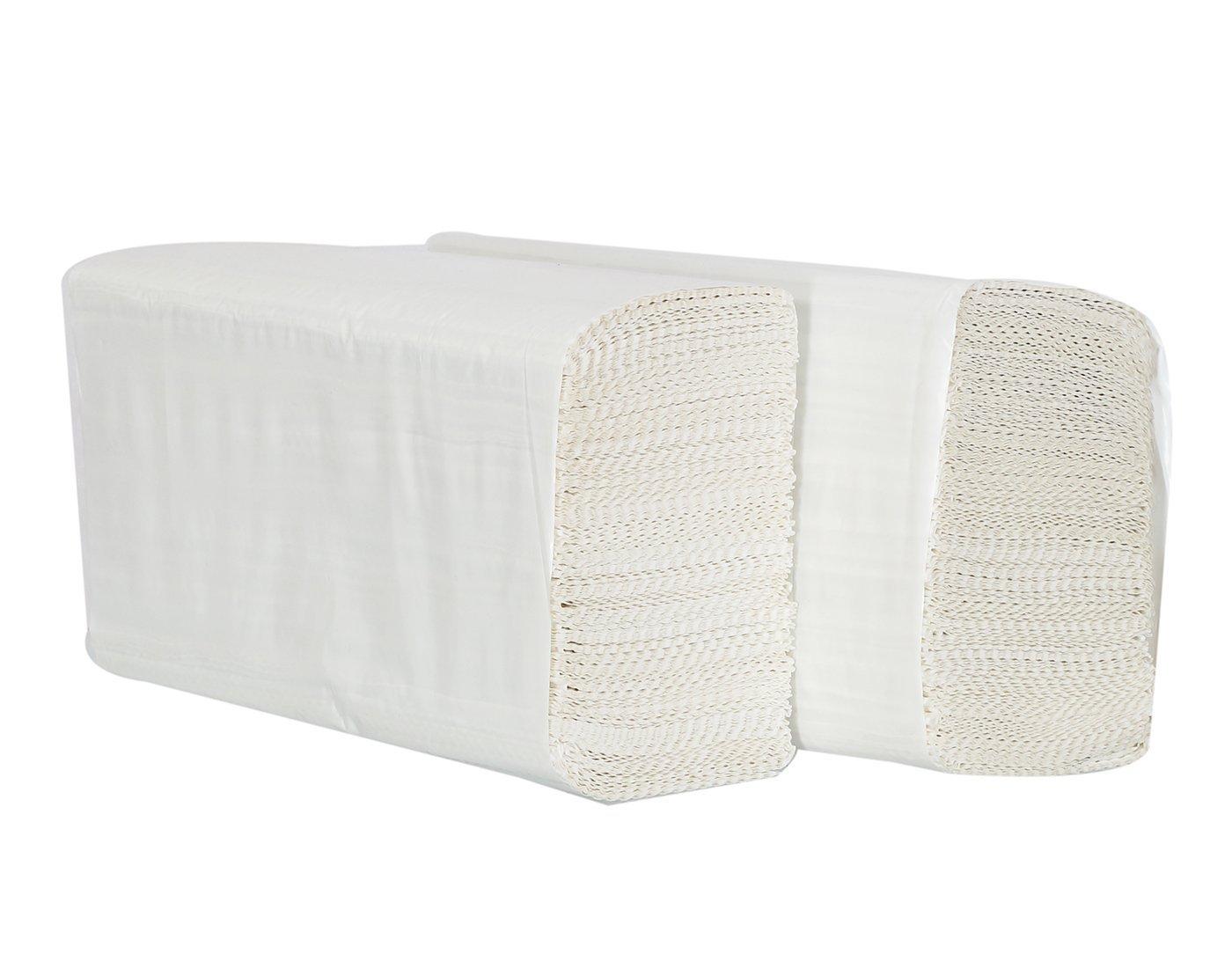 Somani Somani M fold Tissue paper | Paper towel | Absorbent | Single ply | Commercial white (150 Pack*14=2100 Paper towels)