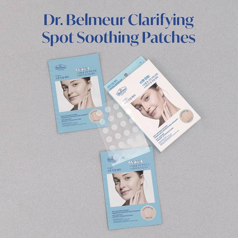 The Face Shop The Face Shop Dr.Belmeur Derma Acne Patches, 72 Hydrocolloid Waterproof Patches | For Active Surface Acne | Absorbs Pimple Overnight | For All Skin Types