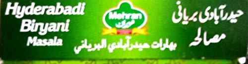 Mehran Mehran Hyderabadi Biryani Masala Imported Ingredients (2 Packs of 50 Grams Each)