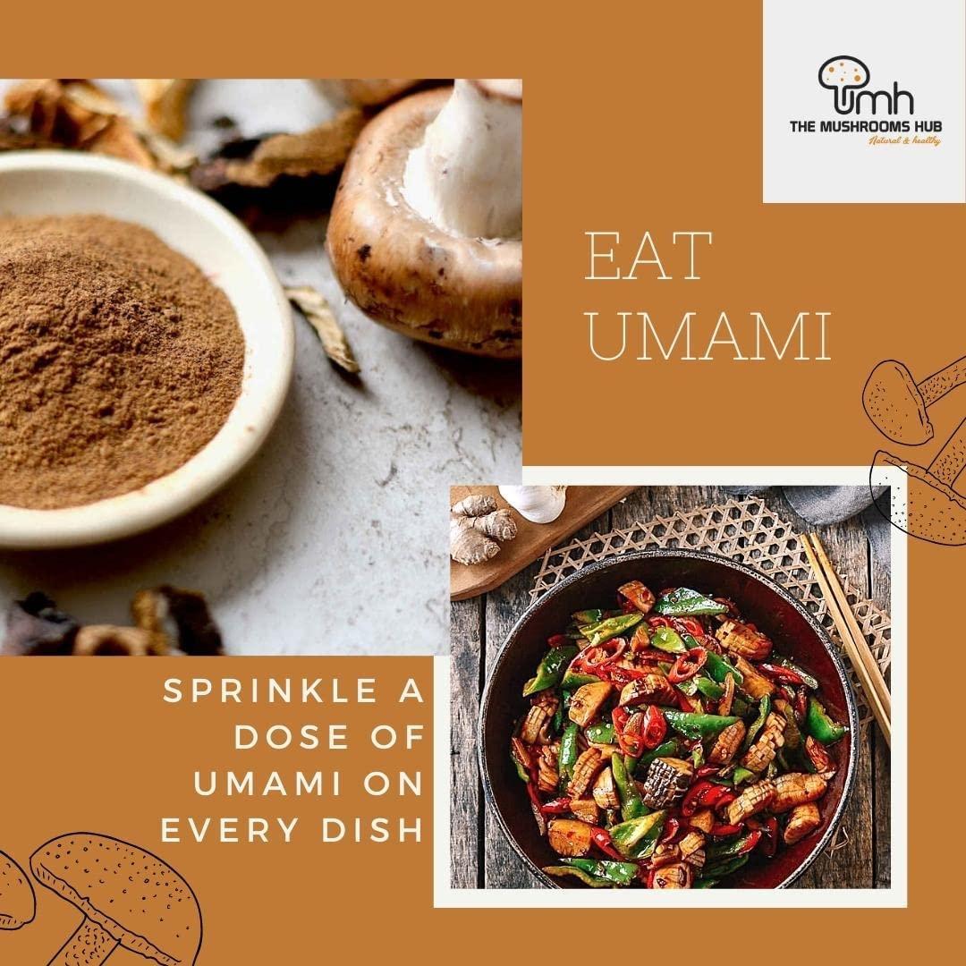 THE MUSHROOMS HUB The Mushrooms Hub all purpose Umami Spice Mix ( Mushroom Flavour), 50 Gm x 1