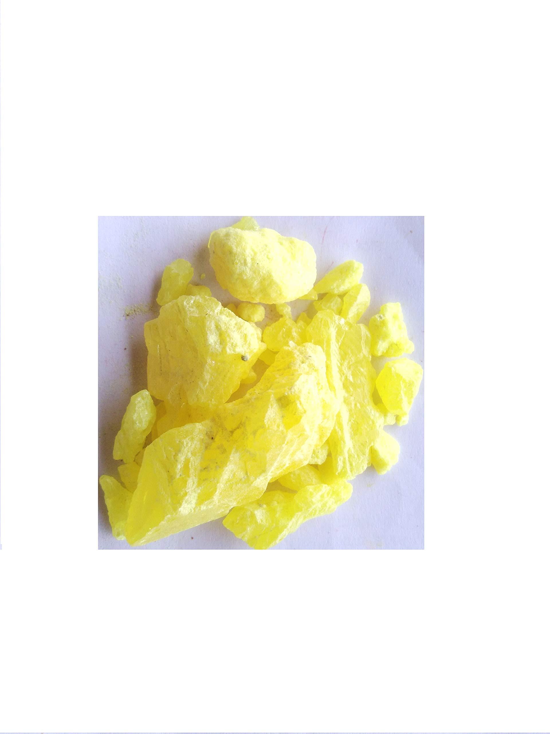 vinarghya vinarghya Yellow Sulphur/Amlasar Gandhaka/Gandakam/Kibrit/Gandagam/Kandagam/Kantakam/Gandhakam/Awaleshwar / 100g