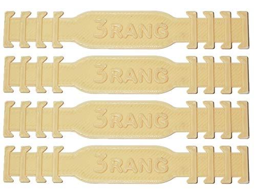 3 Rang 3 Rang Unbreakable Face Mask Holder and Extender Wear the mask longer without headache and Ear-pain (Skin pack of 4)