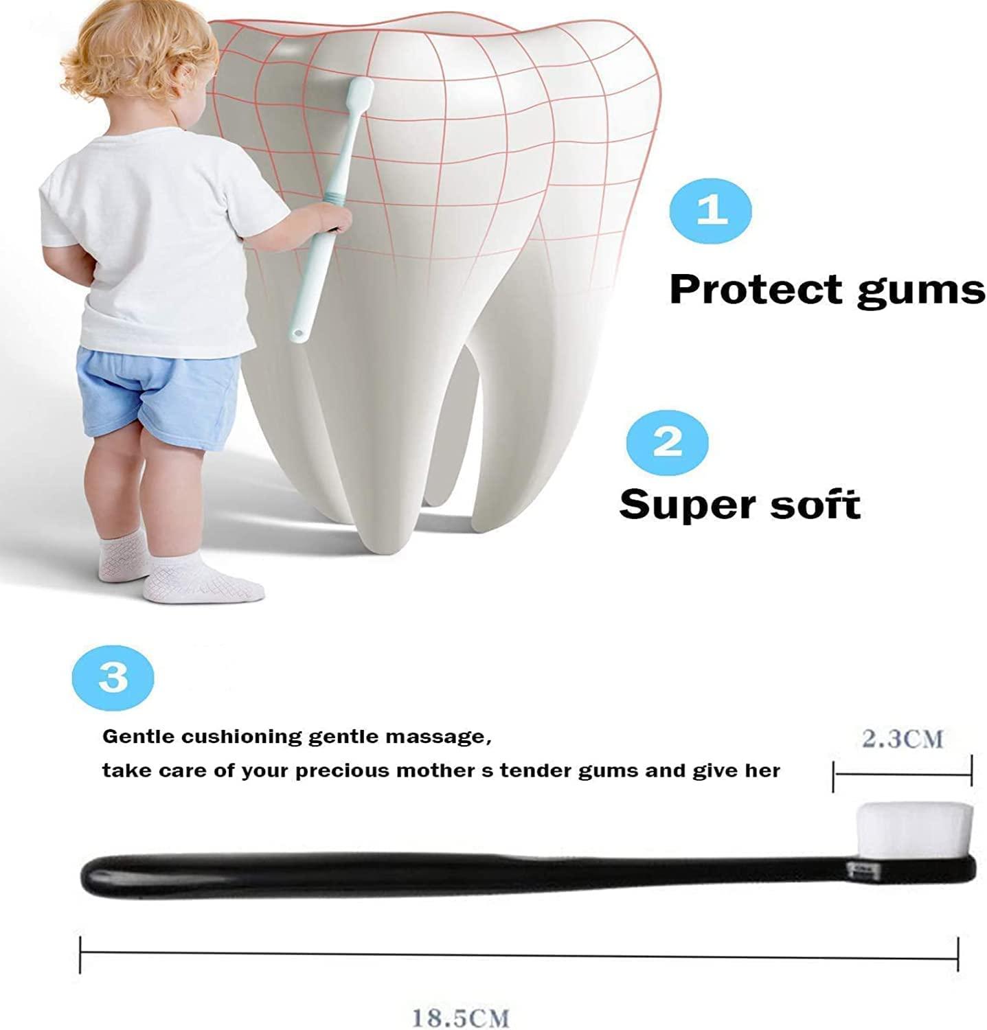 Bopanol Bopanol 8Packs Brevi Toothbrush, Brevi Nordic-Inspired Premium Nano Toothbrush