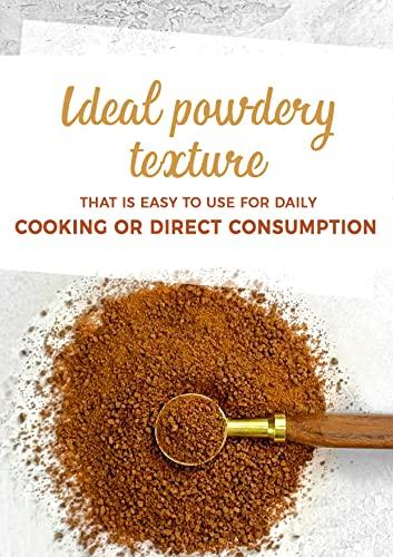 TARGET PUBLICATIONS Pure Date Jaggery Powder | Palm Jaggery | No Chemicals, No Preservatives | Bella, Bellam, Thati, Desi Gud, Gur, Karupatti Mittai, Khajoor, Khajur, Palmyra, Pana, Panai Vellam, Sugar | 300g Pouch